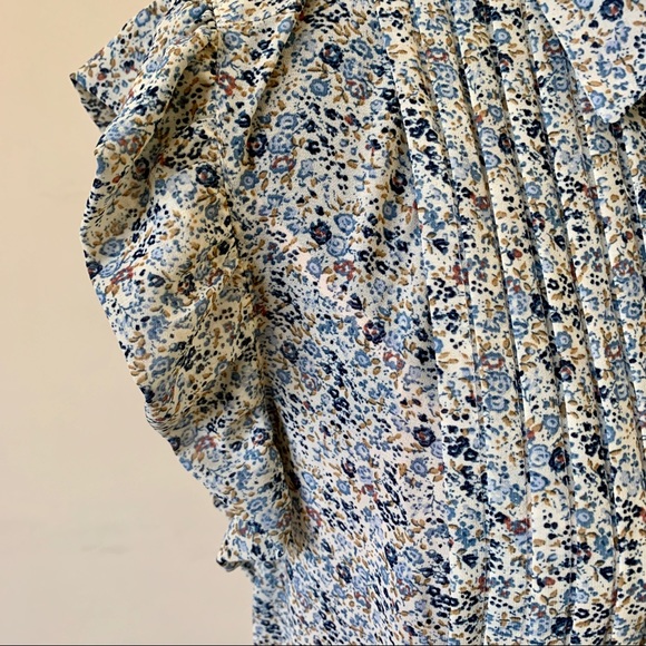 NWT Sheer Floral Mini Swing Dress - Picture 6 of 9